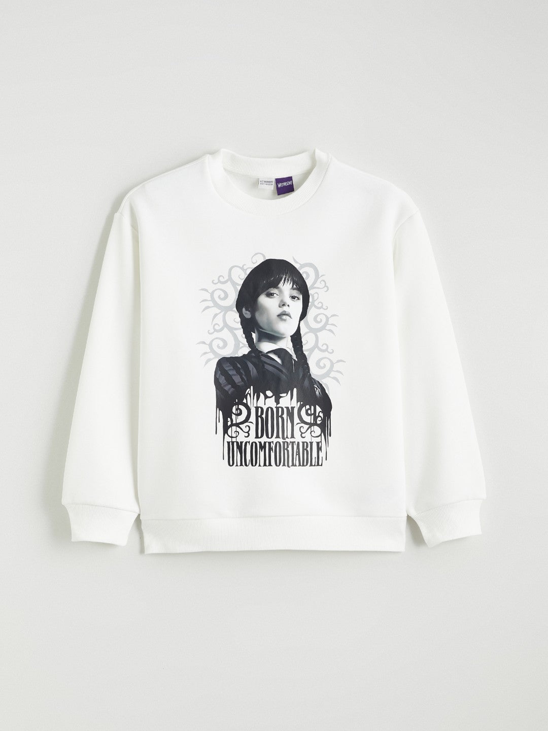 LCW Kids Girl Ecru Sweatshirt