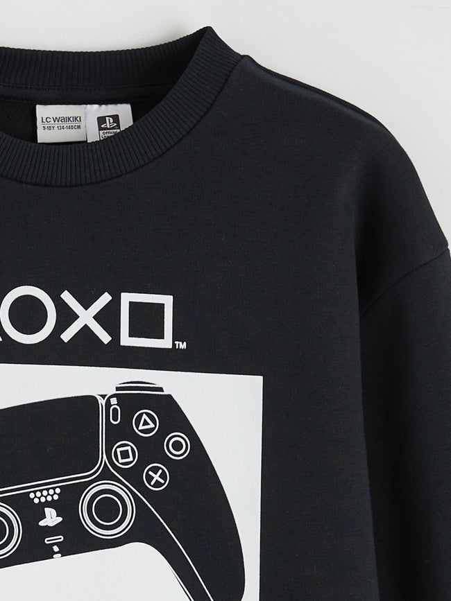 LCW Kids Boy Anthracite Sweatshirt Main Image