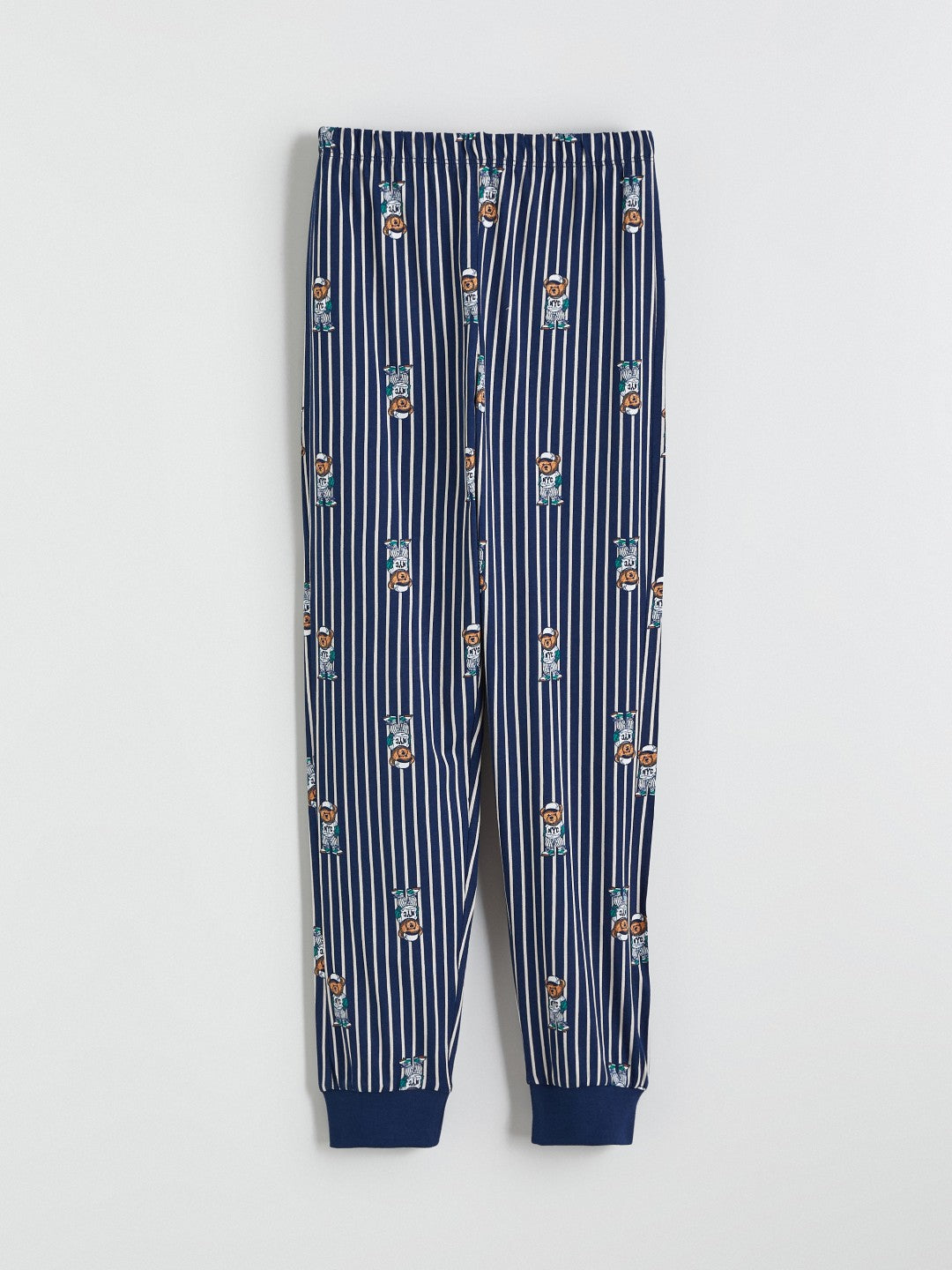 LCW Kids Crew Neck Teddy Bear Print Boy’S Pyjama Set