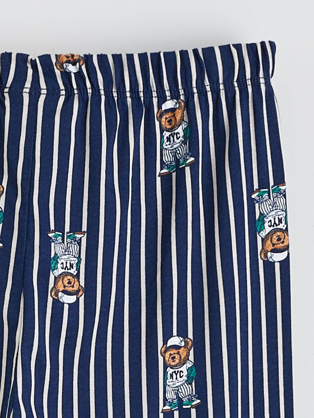 LCW Kids Crew Neck Teddy Bear Print Boy’S Pyjama Set