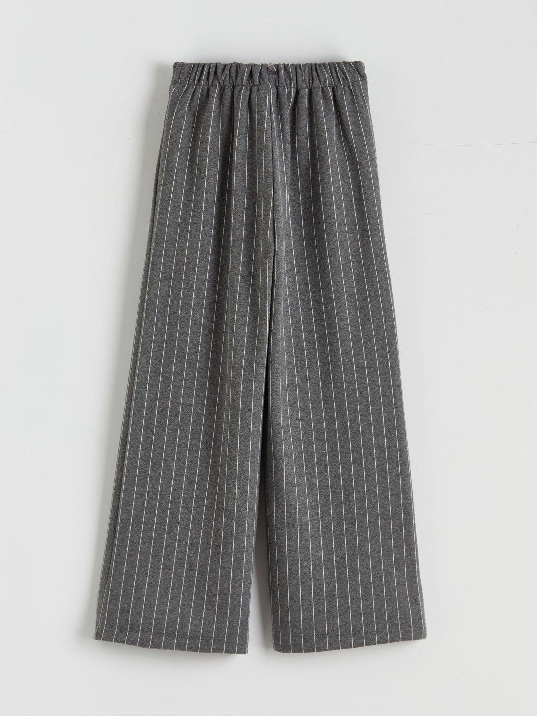 LCW Kids Elasticated Waist Pleated Girls Trousers