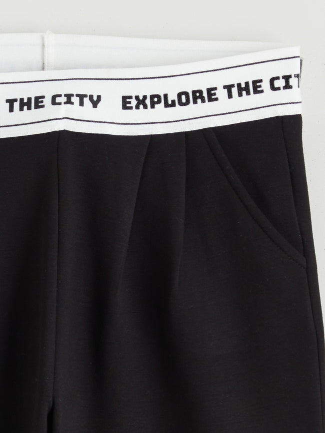 LCW Kids Girls Sweatpants With Elastic Waist Main Image