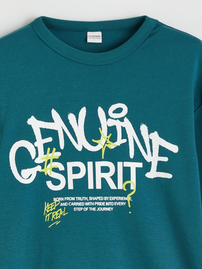 LCW Kids Crew Neck Printed Boys T-Shirt Main Image