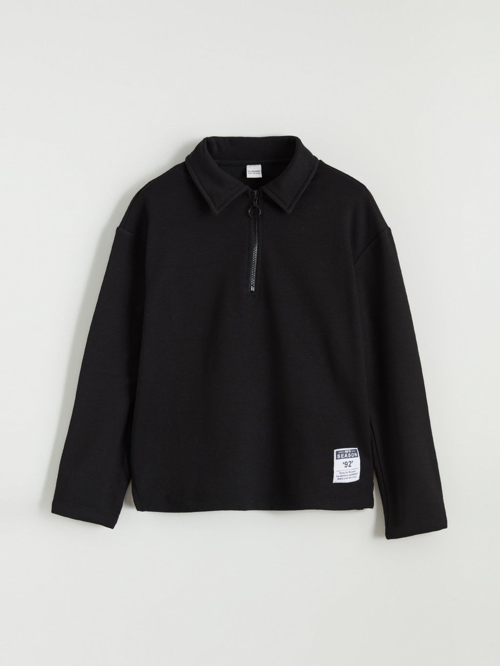 LCW Kids Polo Neck Girls Sweatshirt And Tracksuit Bottoms