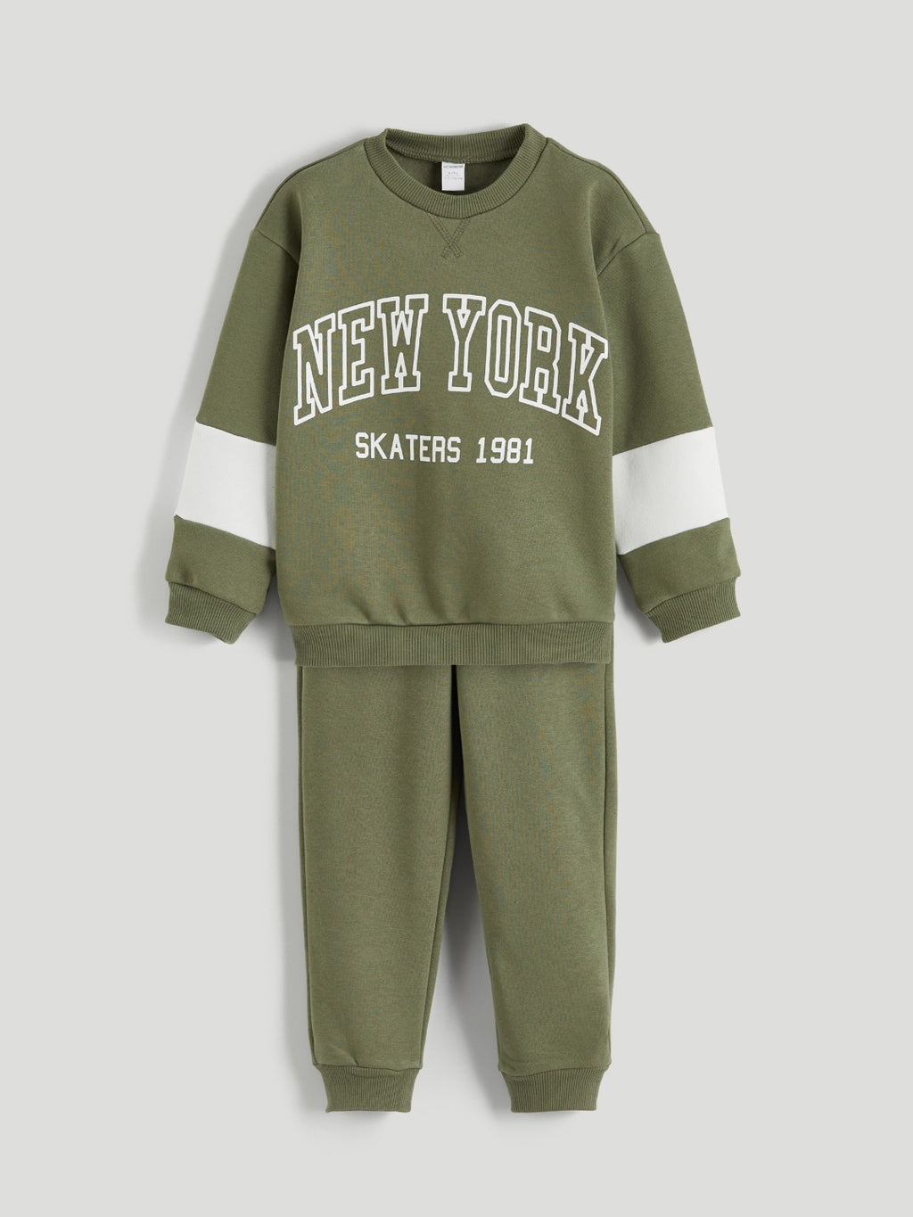 LCW Kids Printed Boys Sweatshirt And Sweatpants