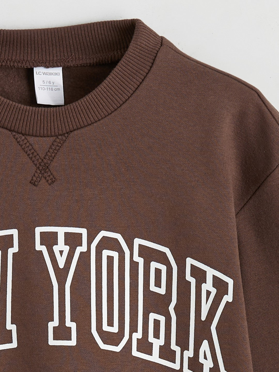 LCW Kids Printed Boys Sweatshirt And Sweatpants