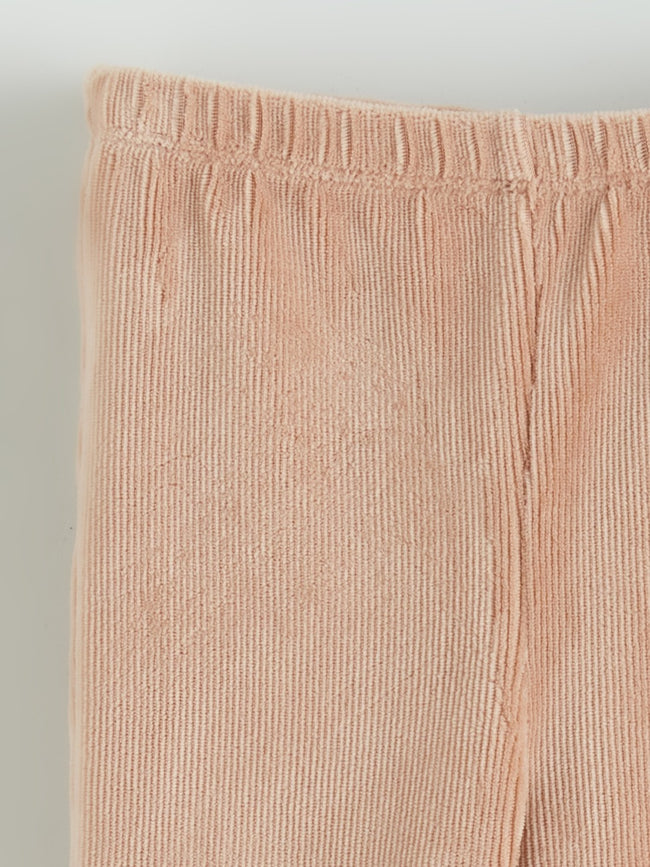 LCW Baby Velvet Flared Baby Girls Leggings Main Image