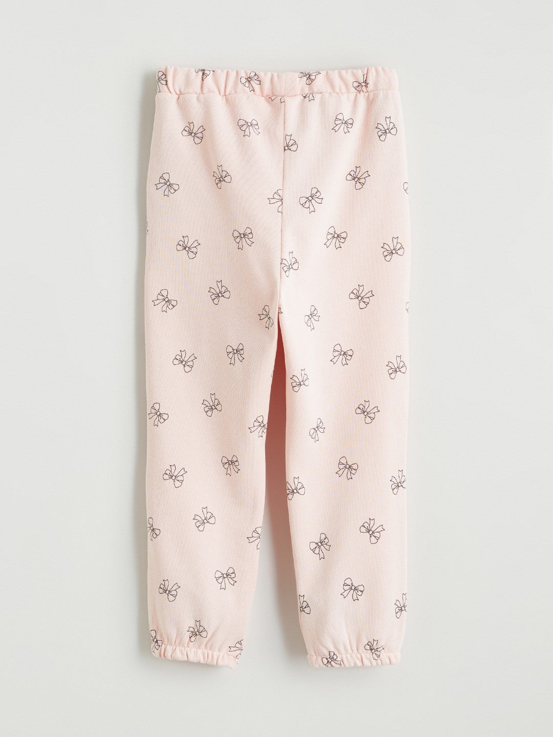 LCW Baby Bow Print Baby Girls Jogger Sweatpants