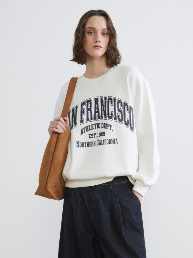 Xside San Francisco Printed Women Thick Sweatshirt Hover Image
