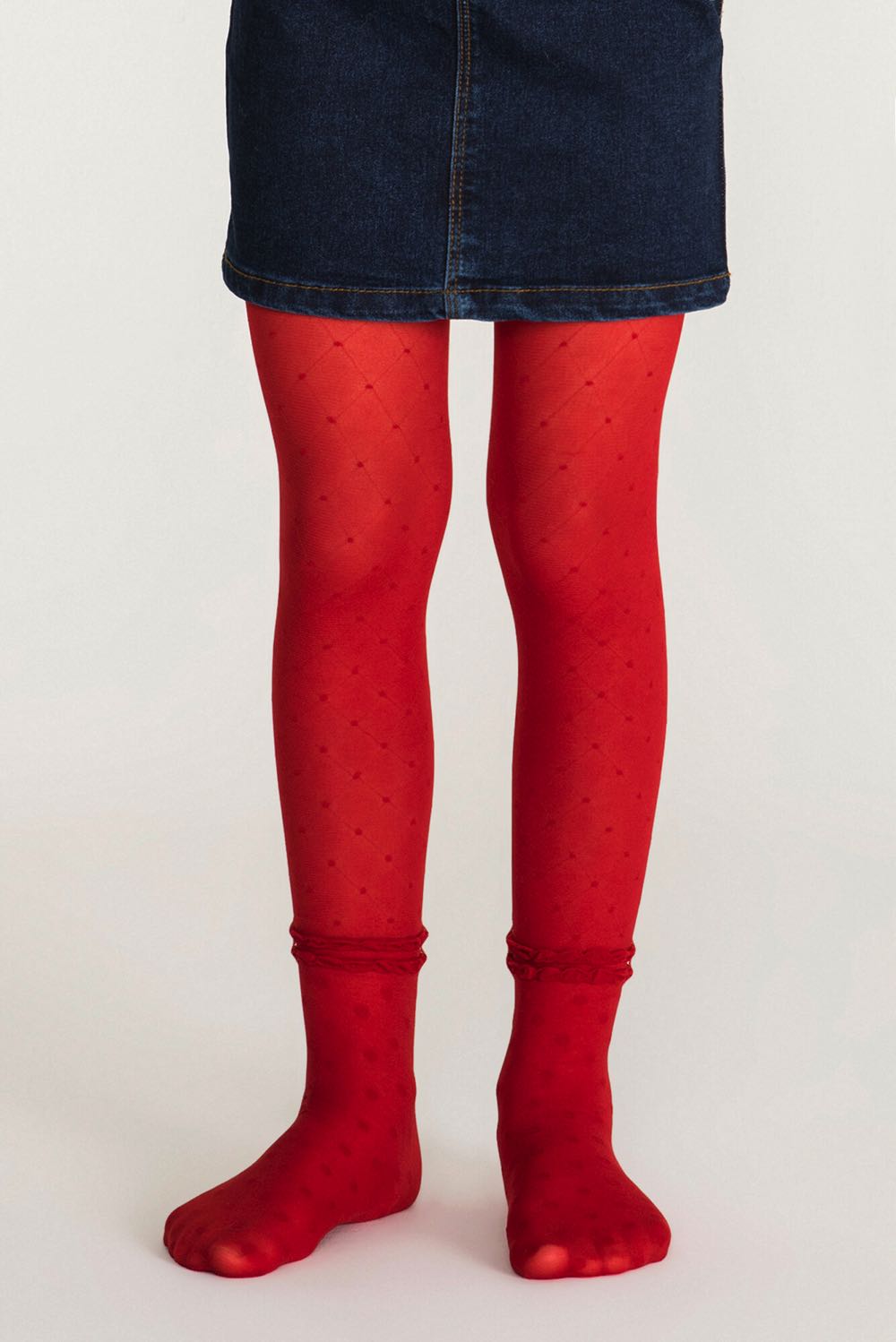 Black Pretty Cross Tights