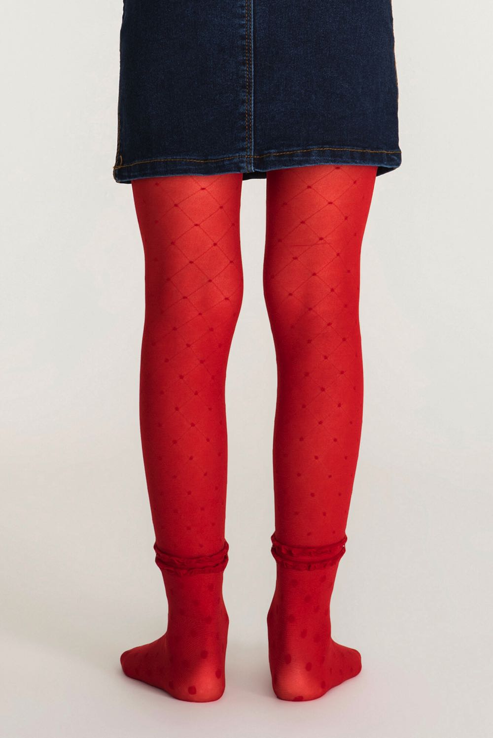 Black Pretty Cross Tights