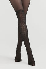Black Chıc Lace Tights