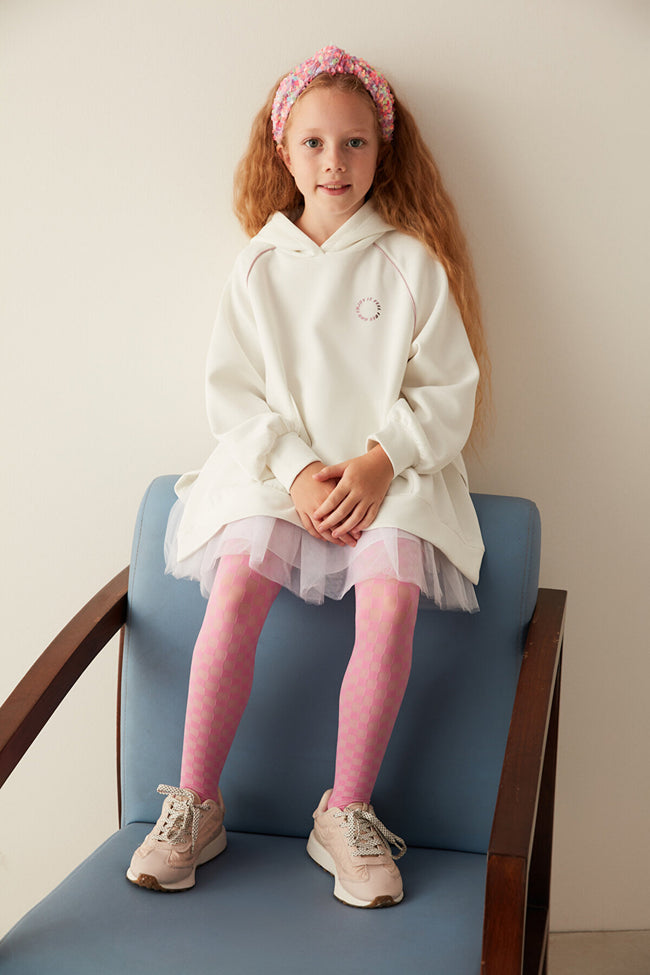 Black Patterned Tights Main Image