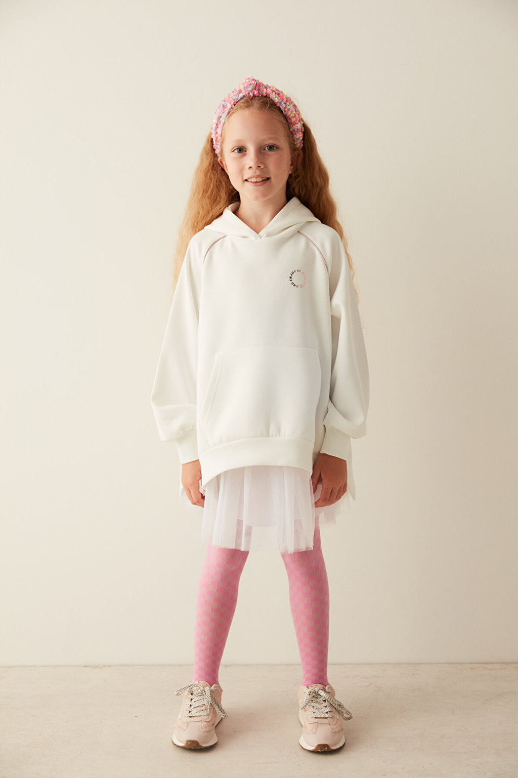 Black Patterned Tights