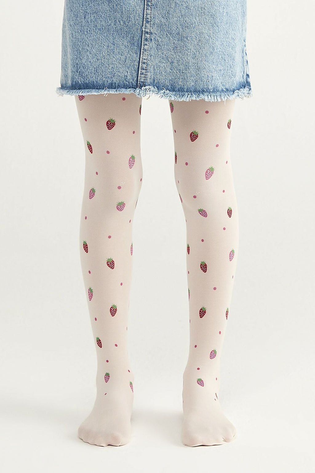 Powder Pretty Strawberry Tights