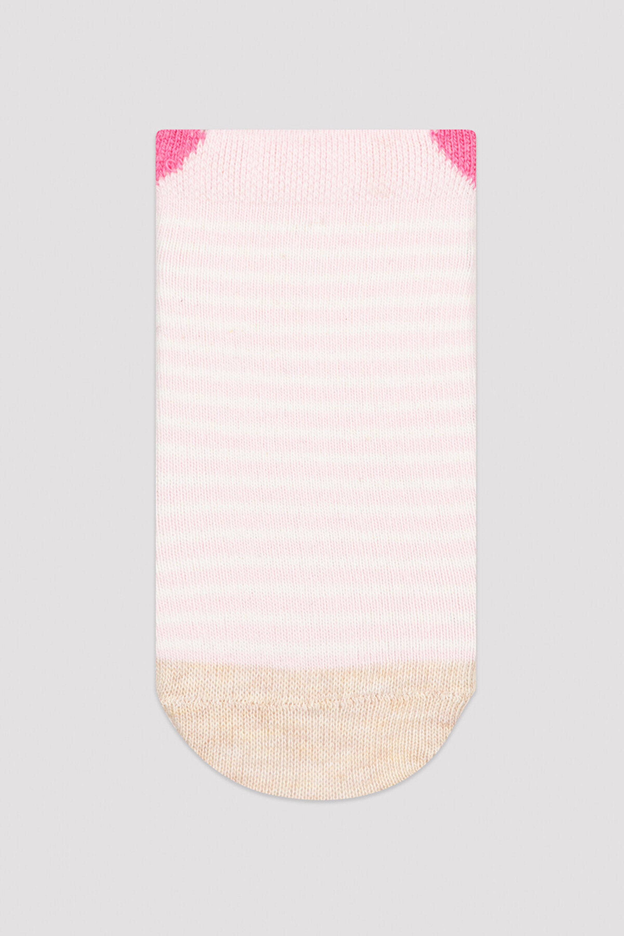Multi Colour Girls Unilove 2In1 Liner Socks