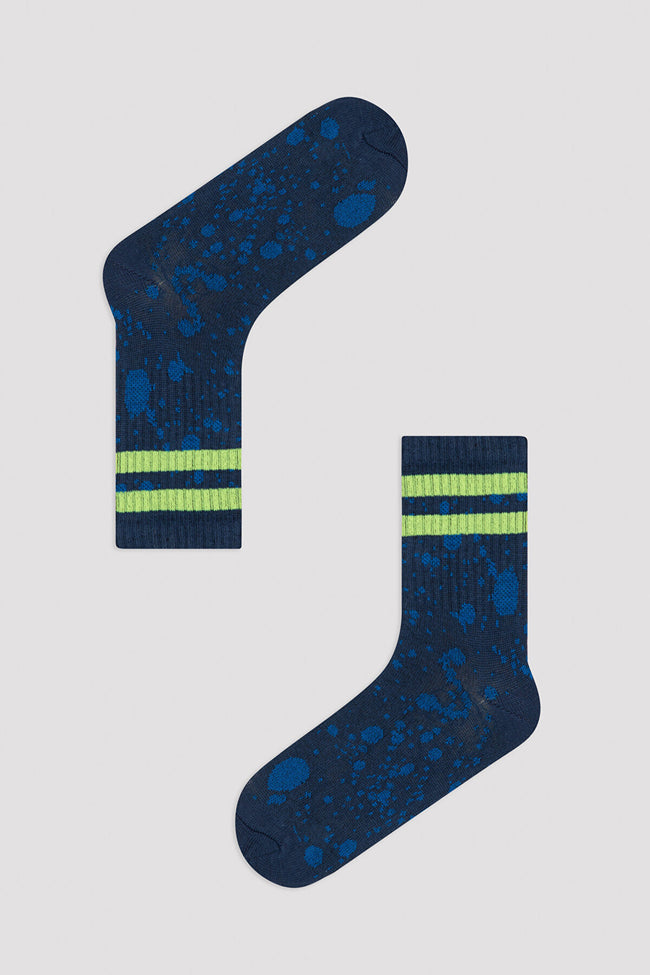 Multi Colour Boys Trendy 3In1 Soket Socks Main Image