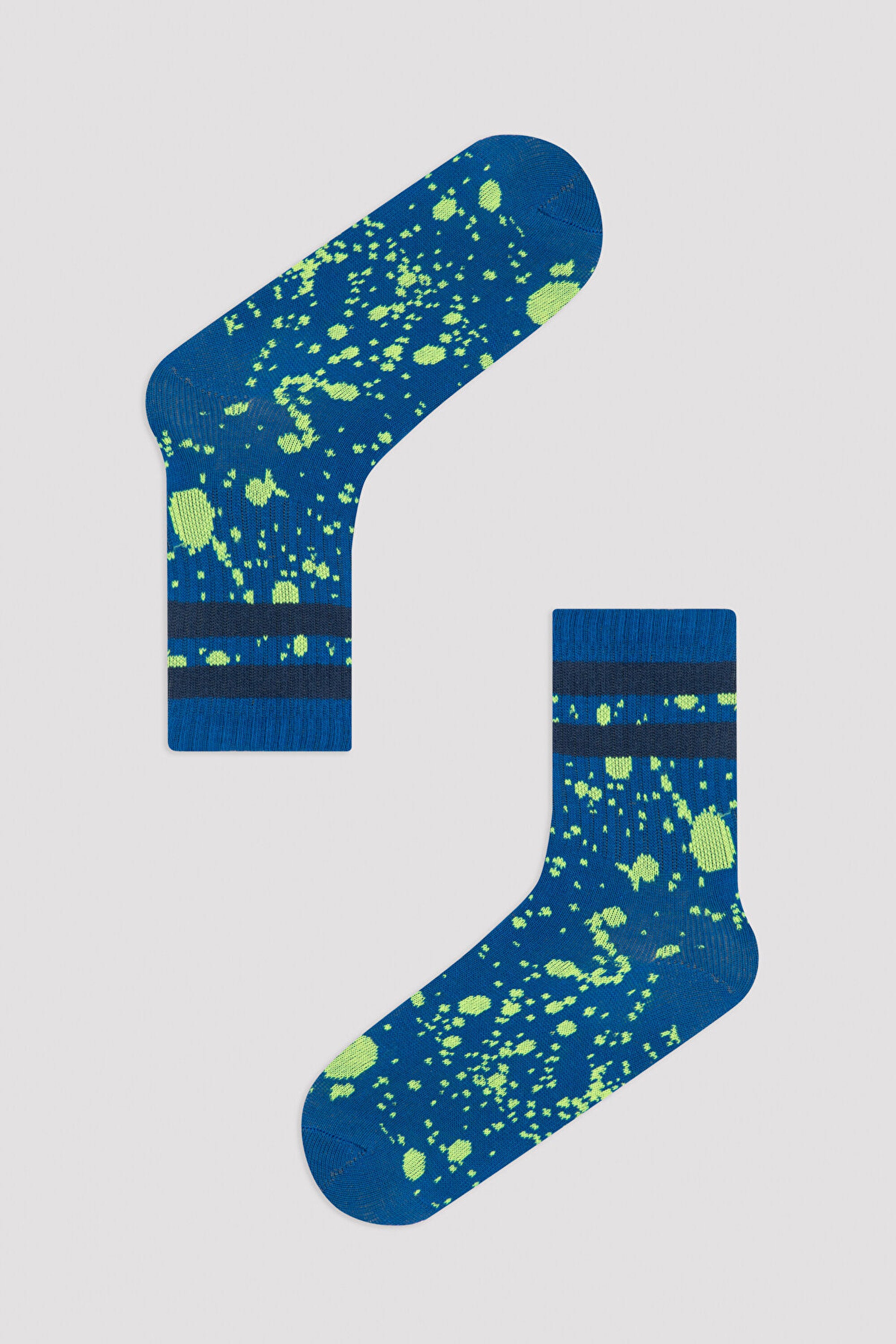 Multi Colour Boys Trendy 3In1 Soket Socks