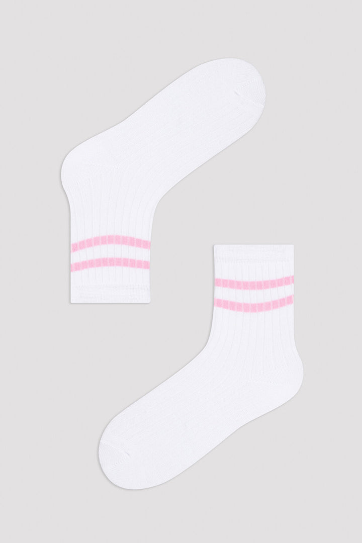 Multi Colour Girls Tidy 4In1 Socket Socks