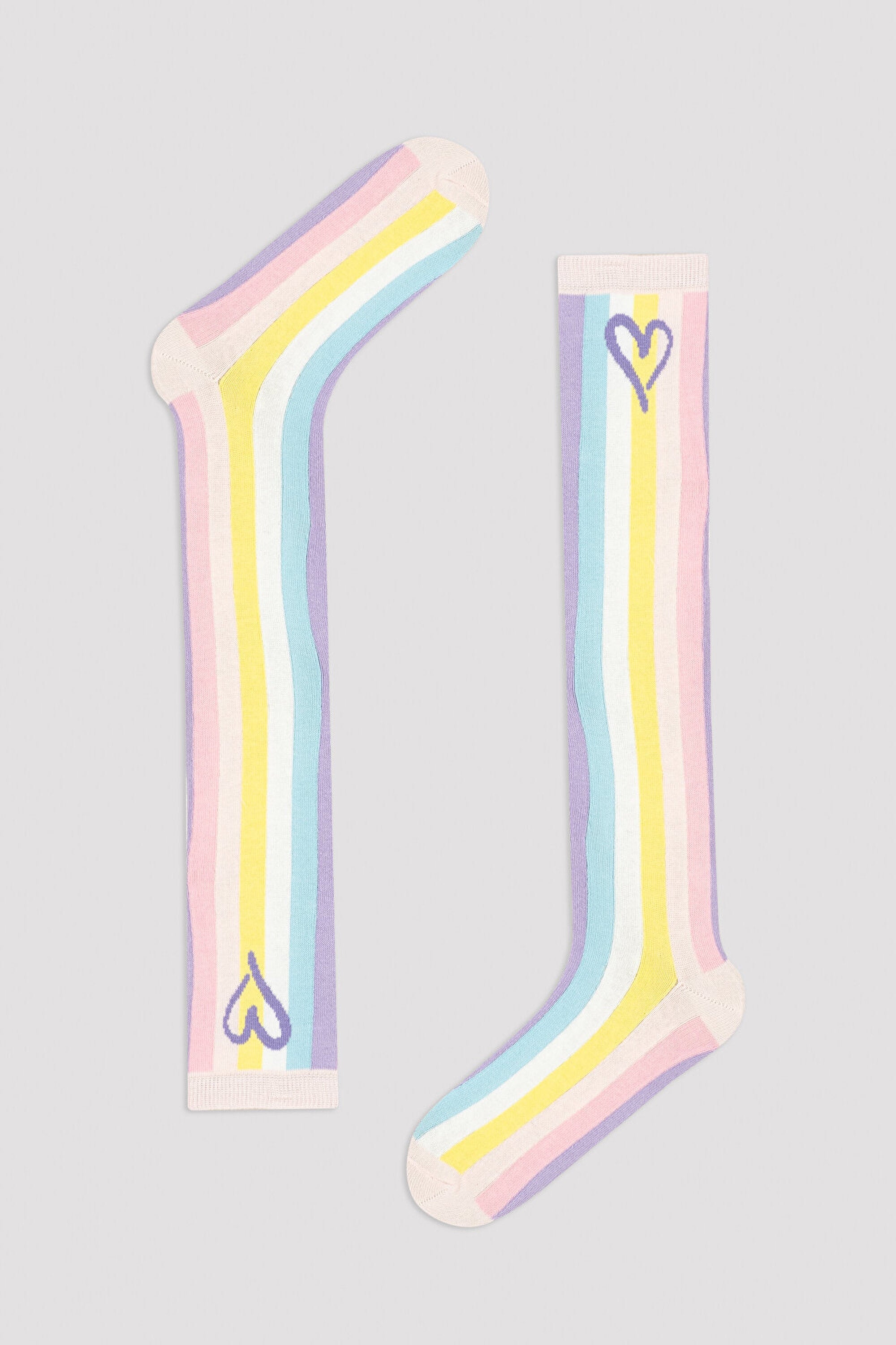Marshmellow Girls G.Cute Heart Soket Socks