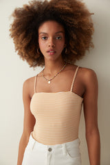 Striped Bodysuit