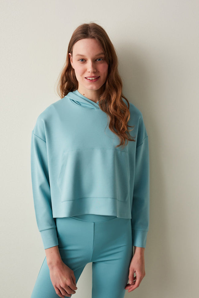 Cupro Sweatshirt Hover Image