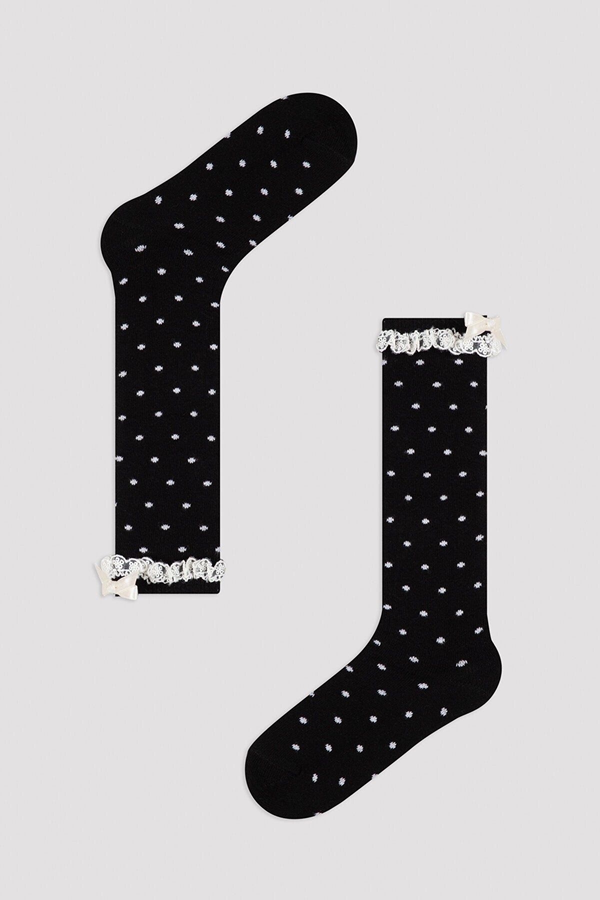 Black Girl Pretty Dot Pants Socks