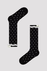 Black Girl Pretty Dot Pants Socks