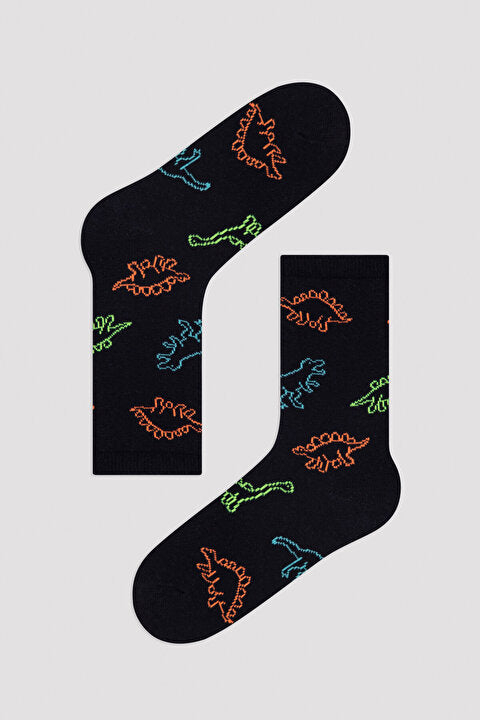 Borangirls E Dino 3In1 Socks