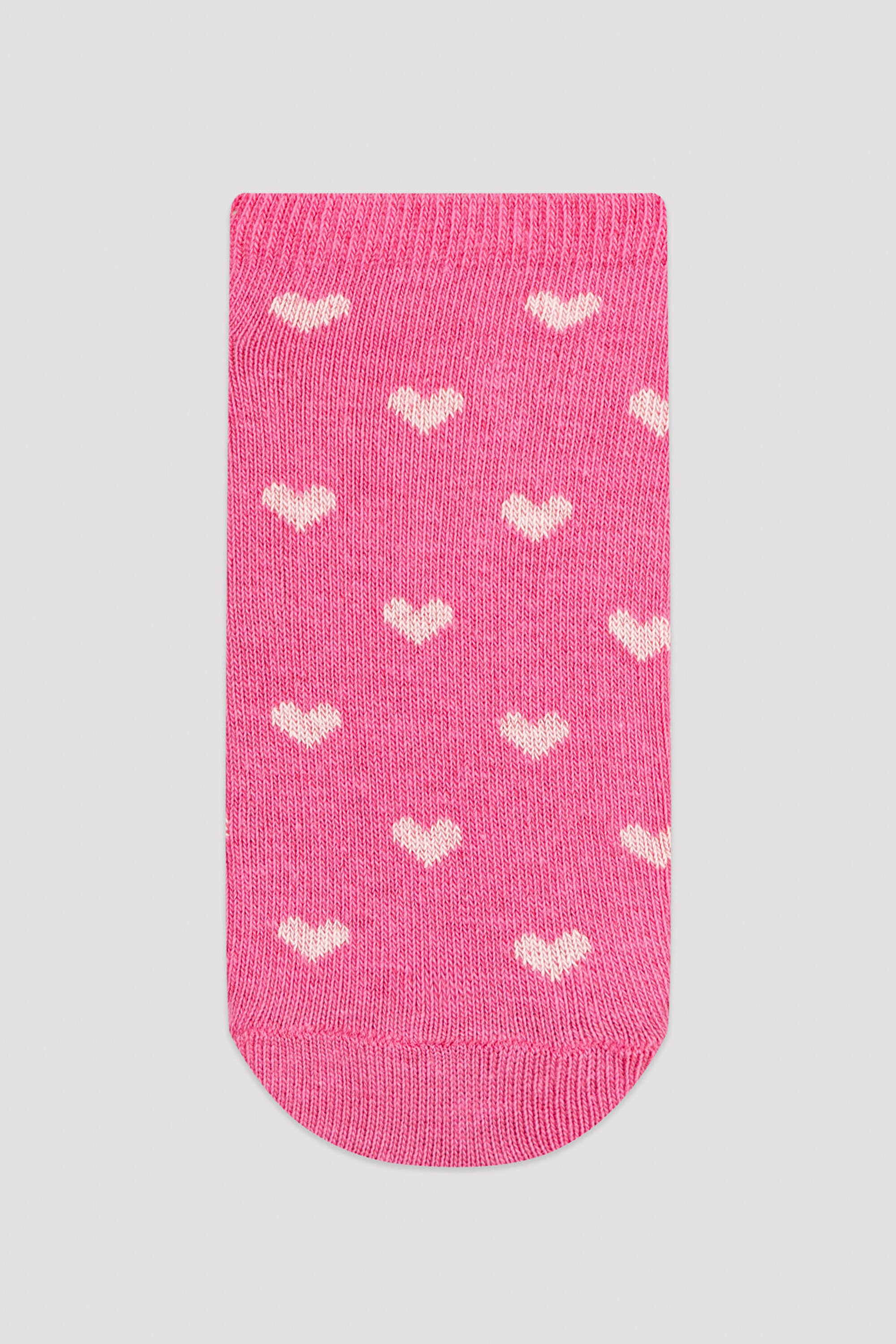 Multi Colour Girls Ballerina 3In1 Liner Socks