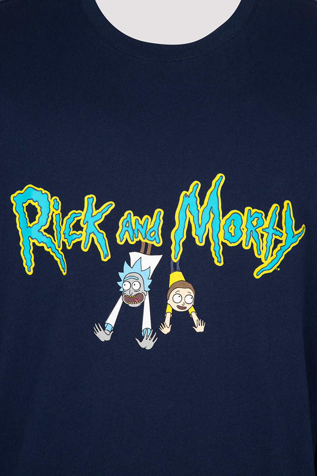 Indigo Lic Men Rick And Morty Pj Set
