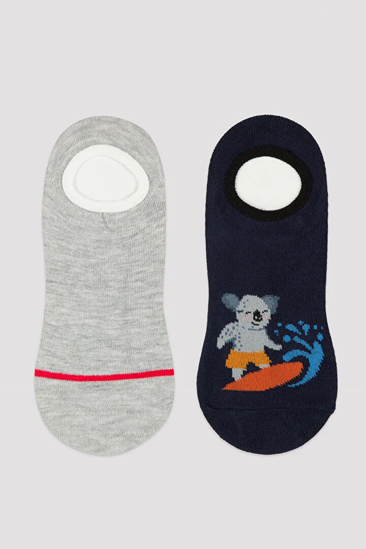 Mix Surfer Koala 2In1 Liner Socks