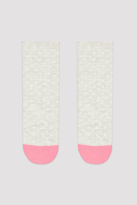Girls Cloudy 2In1 Socks