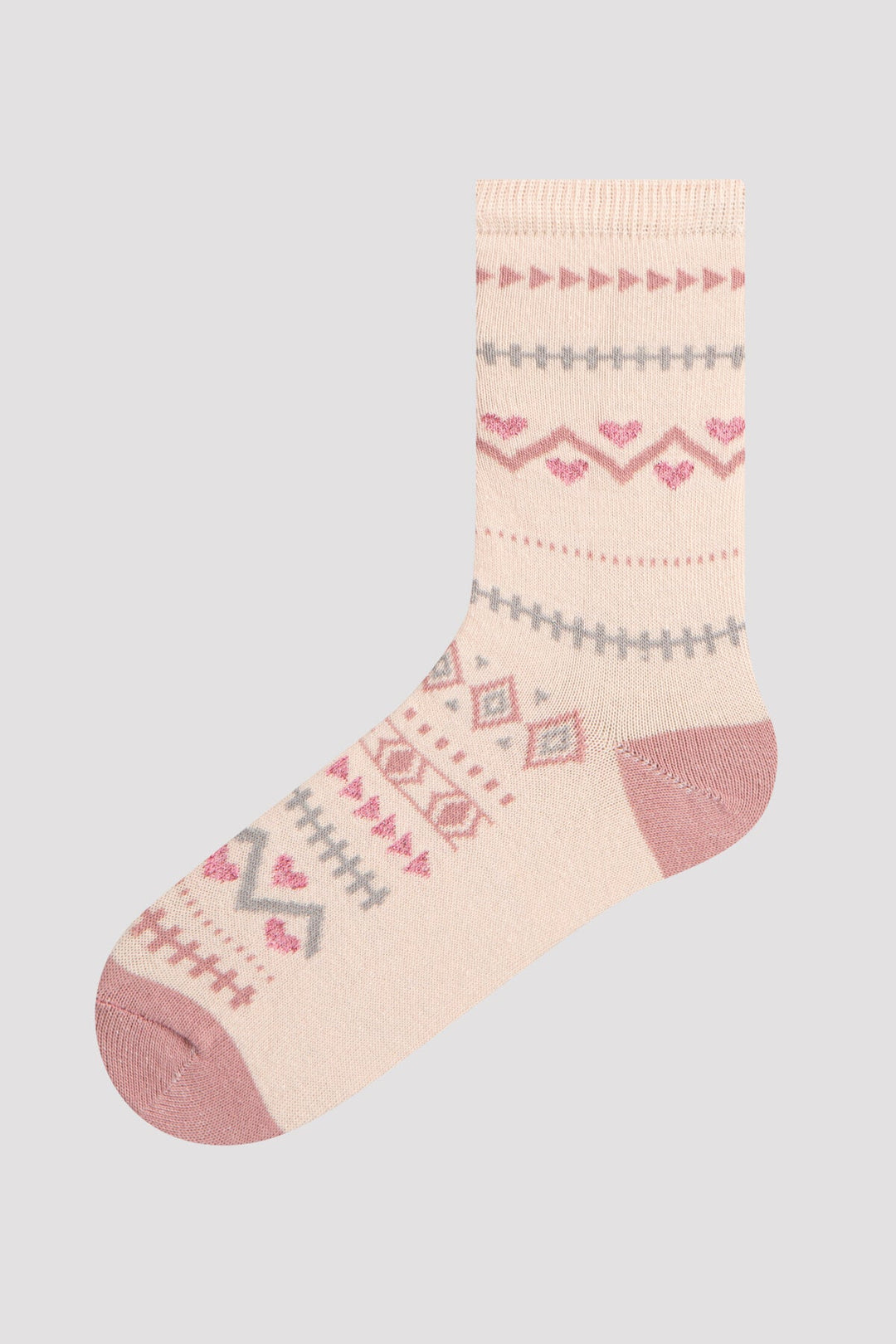 Printed Foxy 3In1 Socks