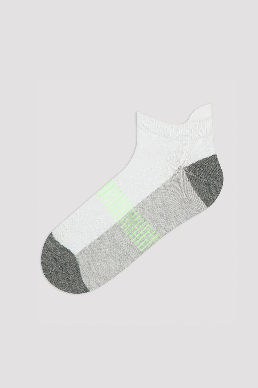 Mix Grey Basic 2In1 Liner Socks