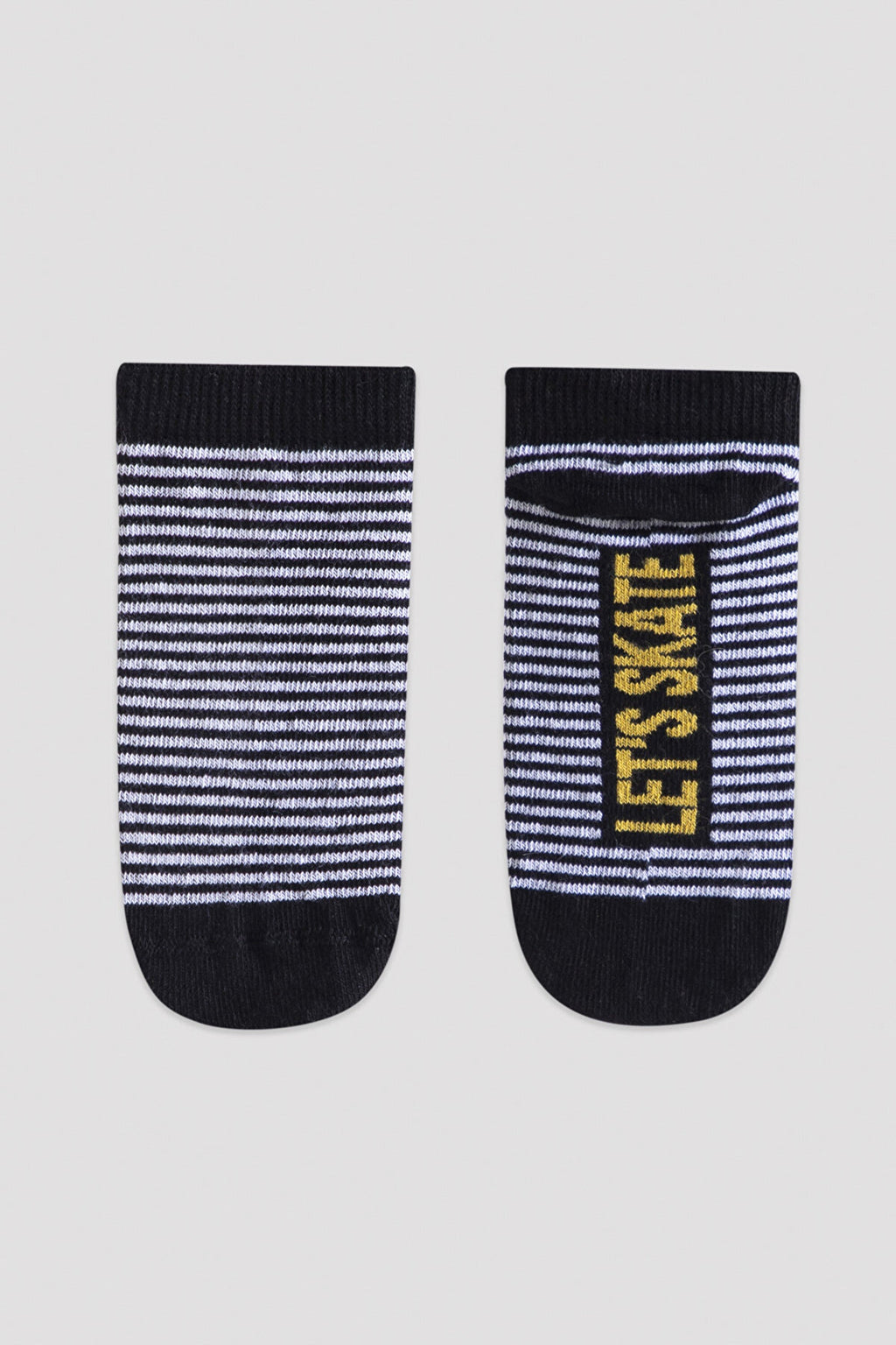 Multi Colour Boys Lets Skate 3In1 Patik Socks