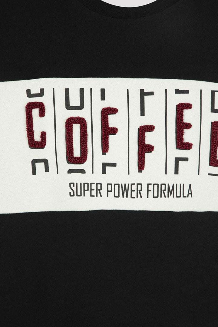 Black Super Power Formula Coffee Pj Set
