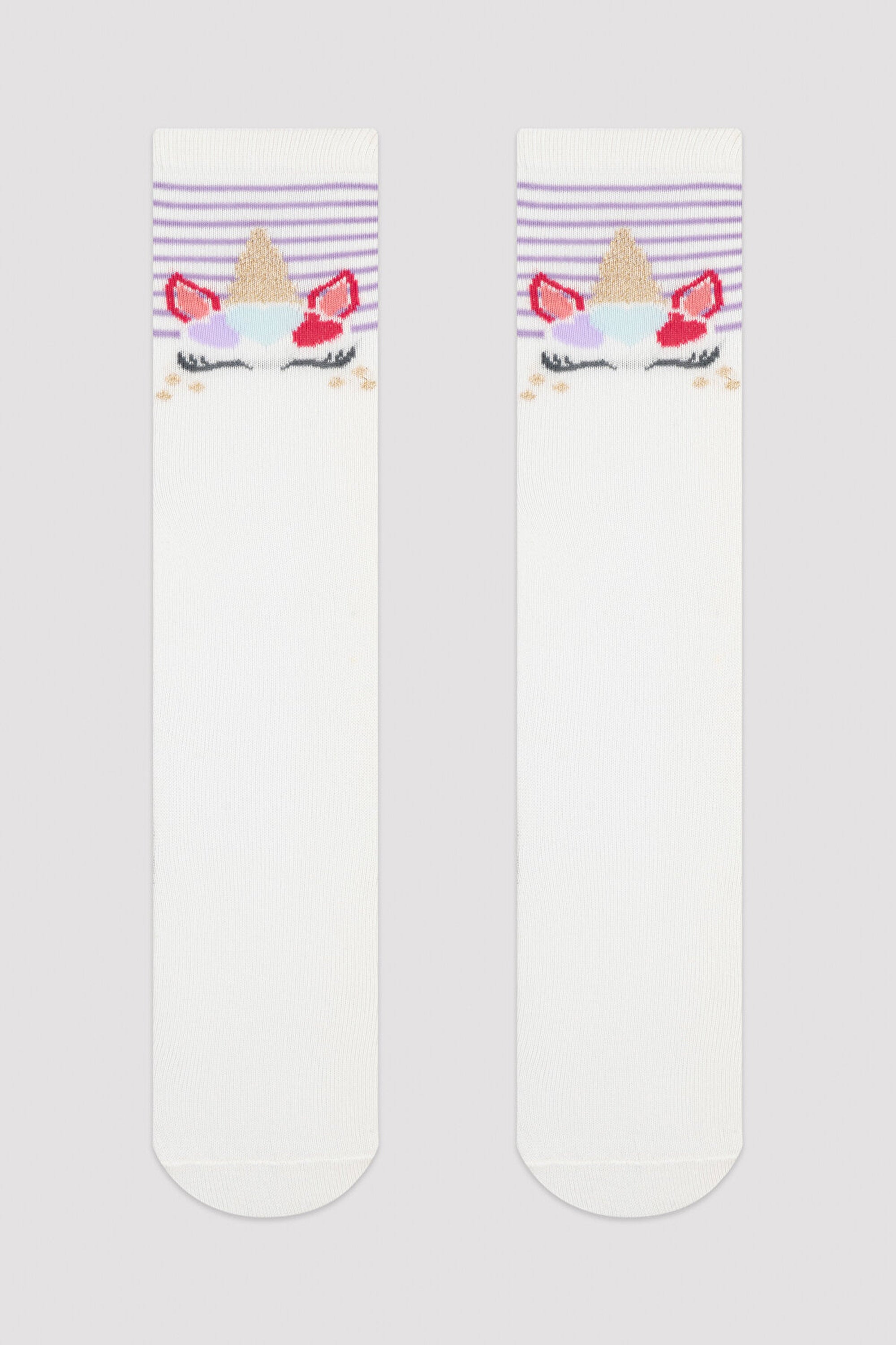 Marshmellow Girls Magic Unicorn Pantolon Socks