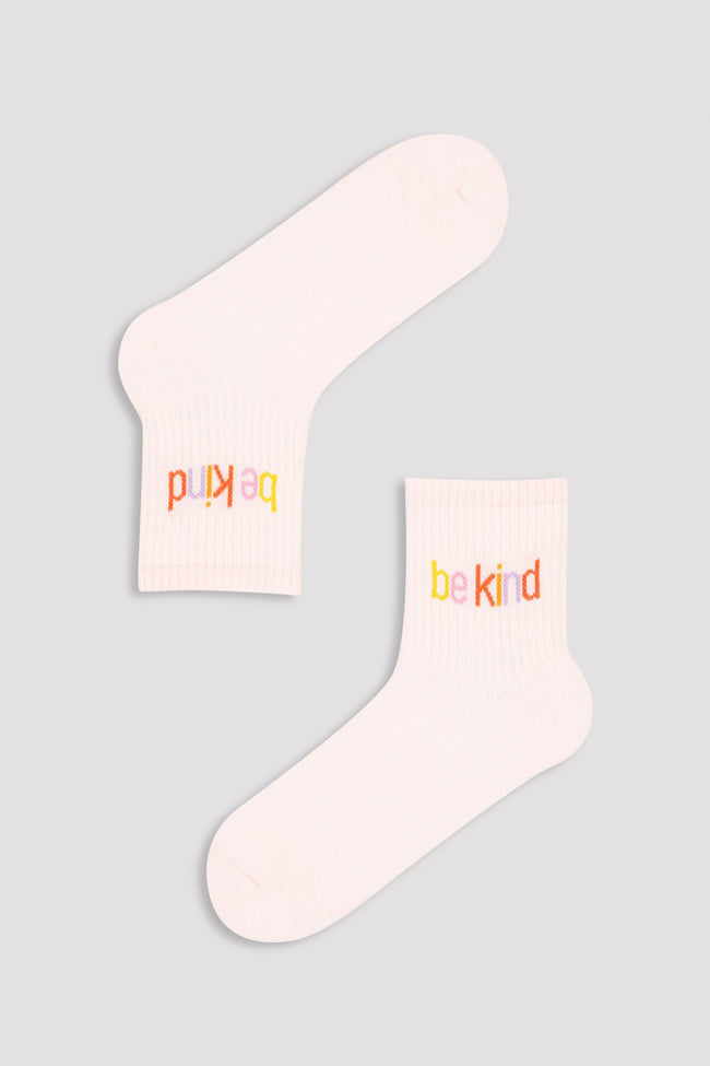 Be Kind Motto Socks Main Image