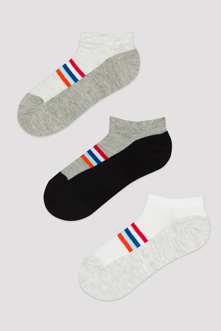 Mix Sportive Basic 3In1 Liner Socks