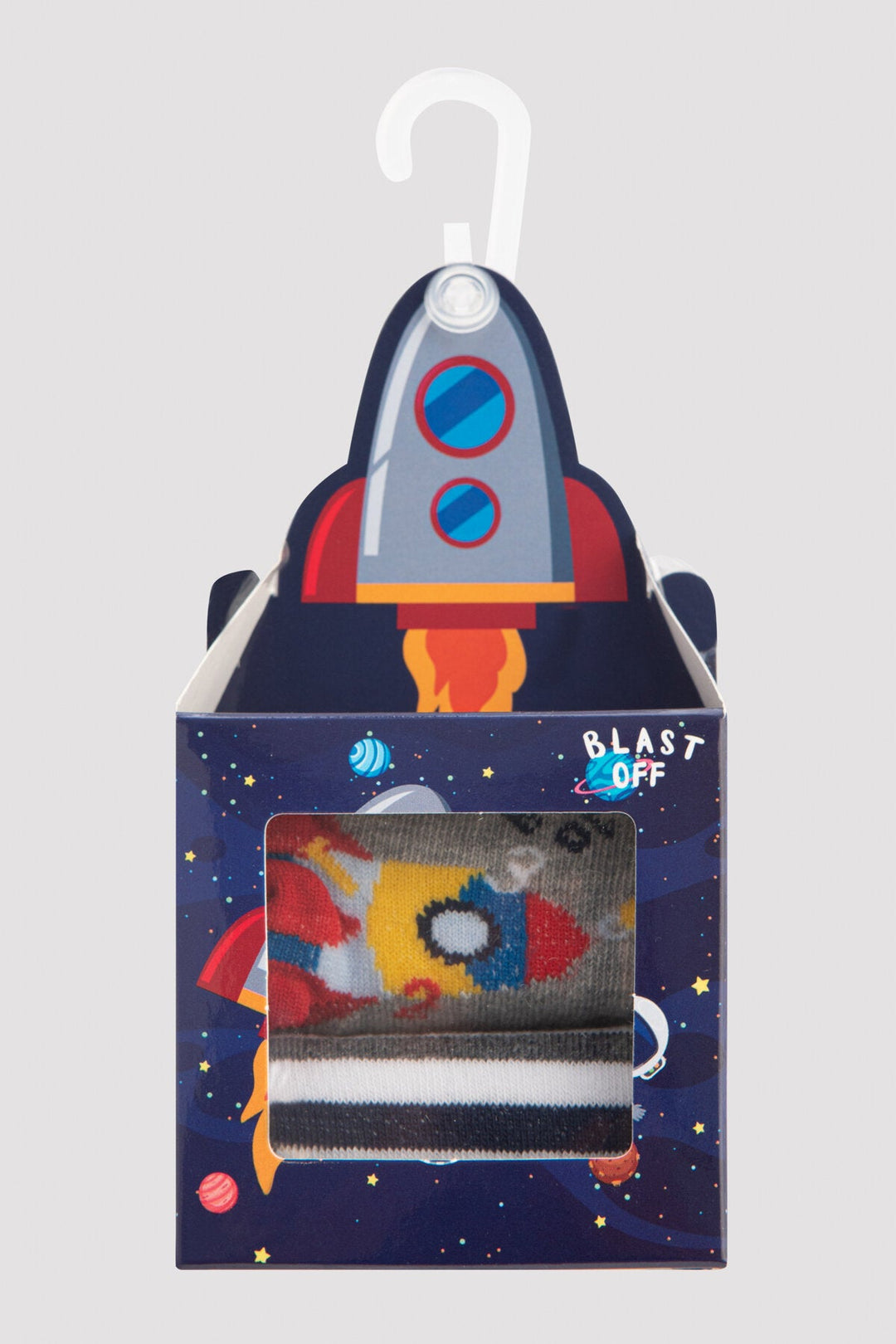 Boys Space Dream 2In1 Socks