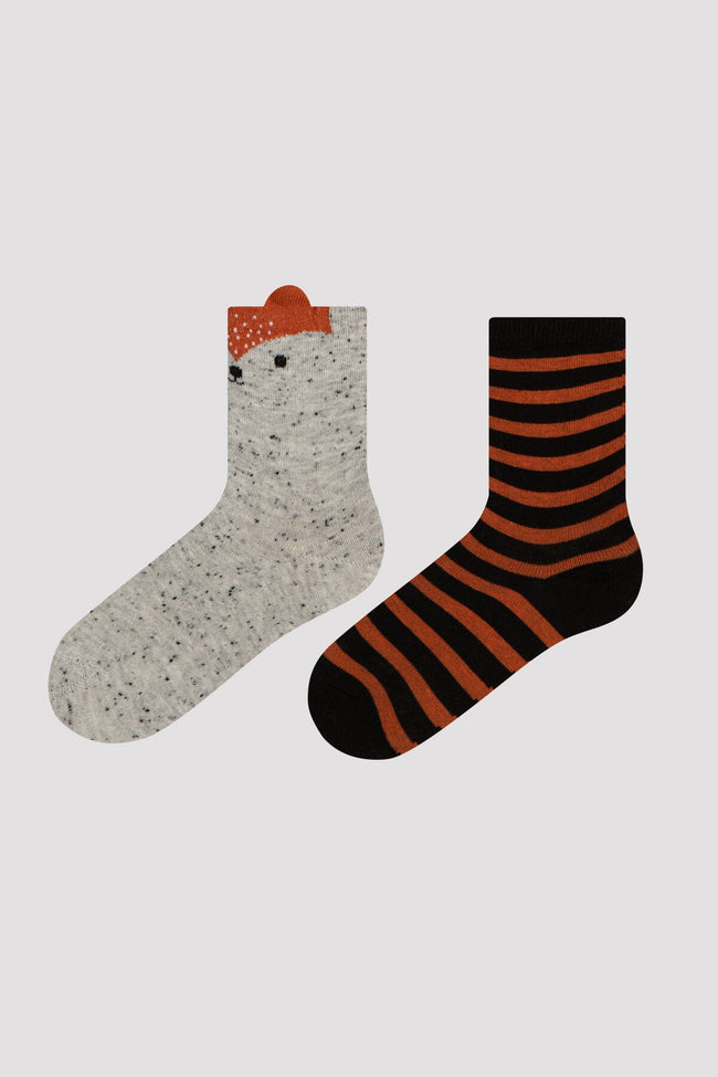 B.Stripe Foxy Skt Hover Image