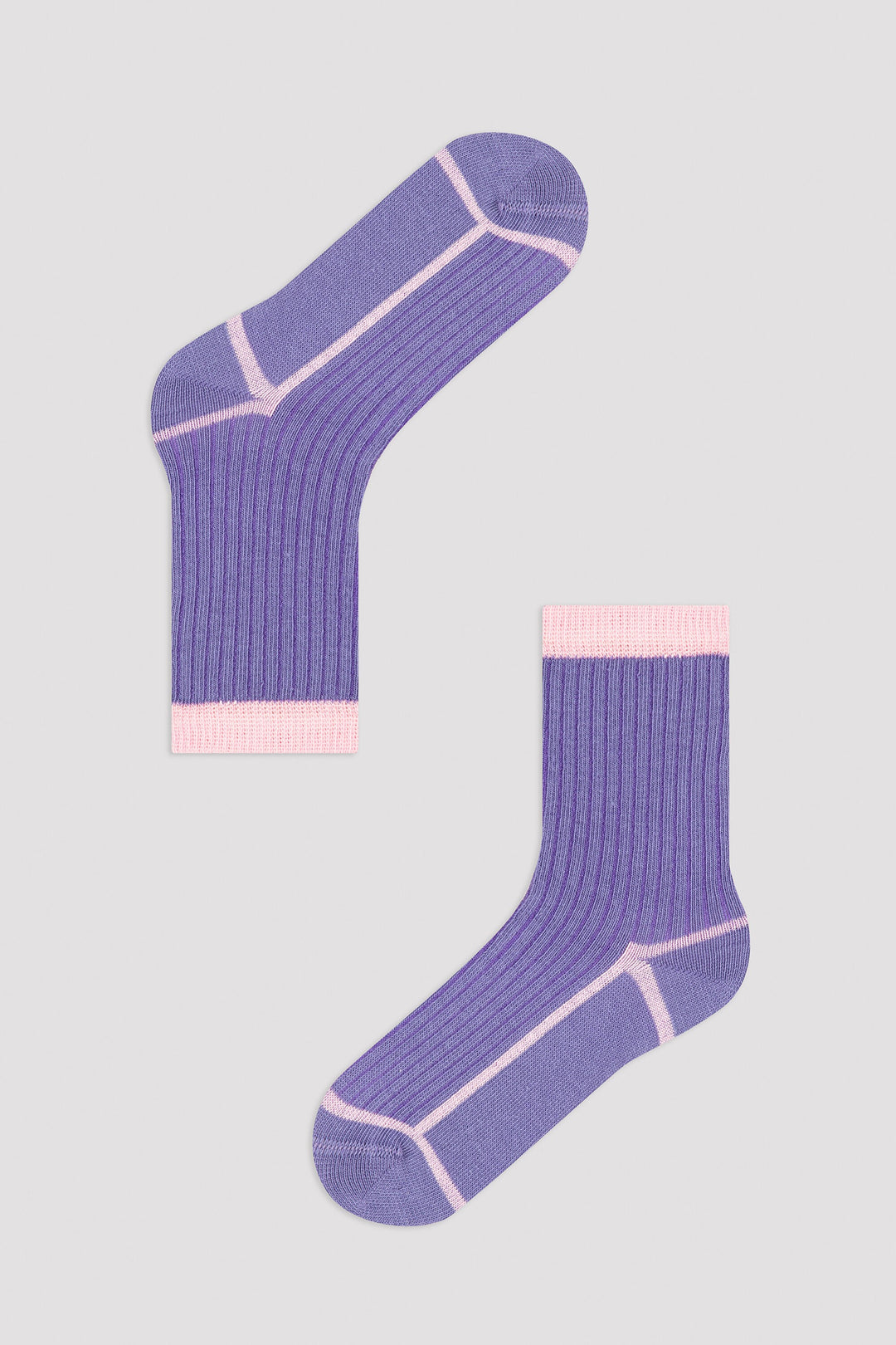 Multi Colour Girls Sweetie 2In1 Soket Socks
