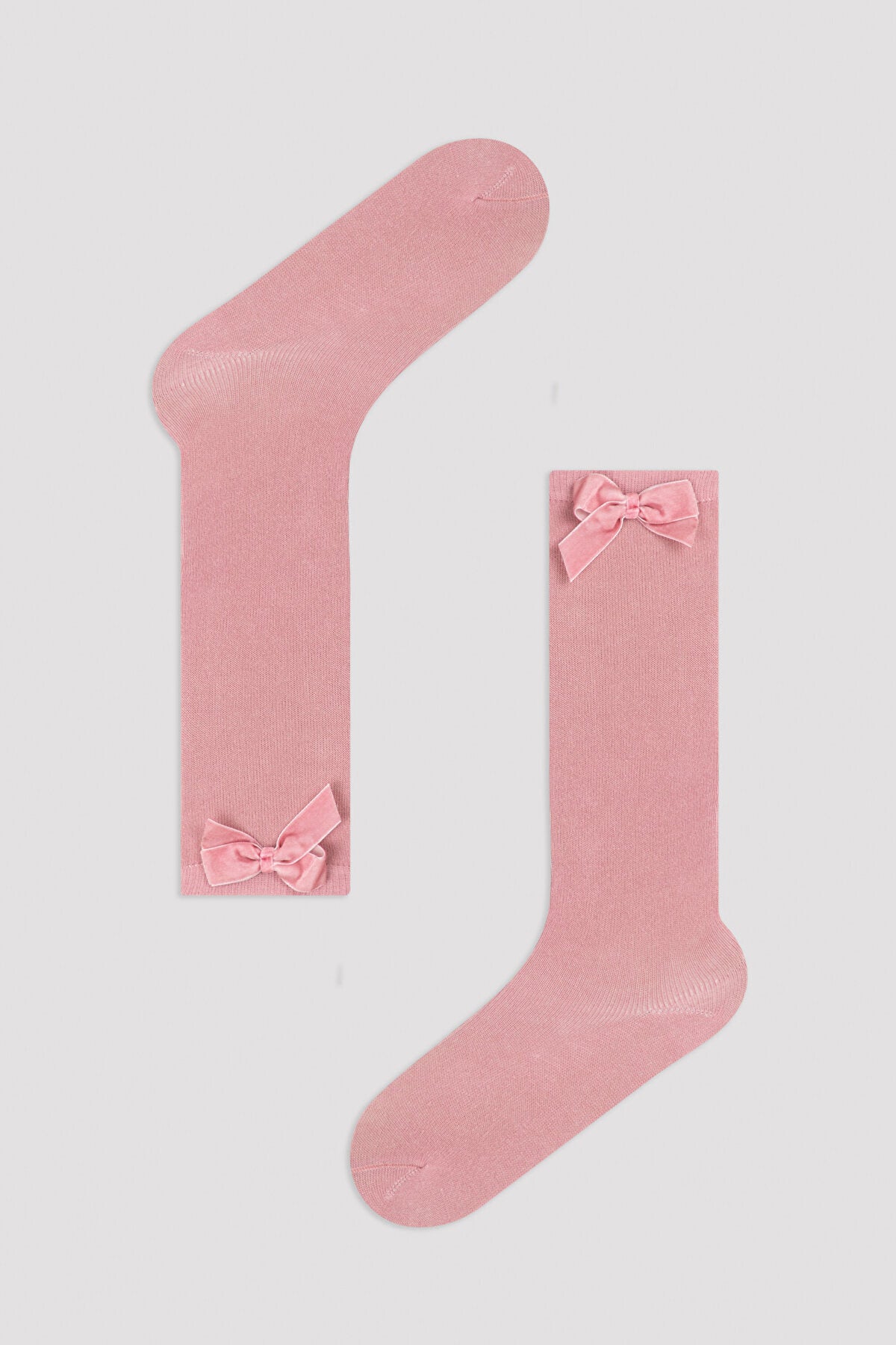 Girls G. Pink Ribbon Soket Socks