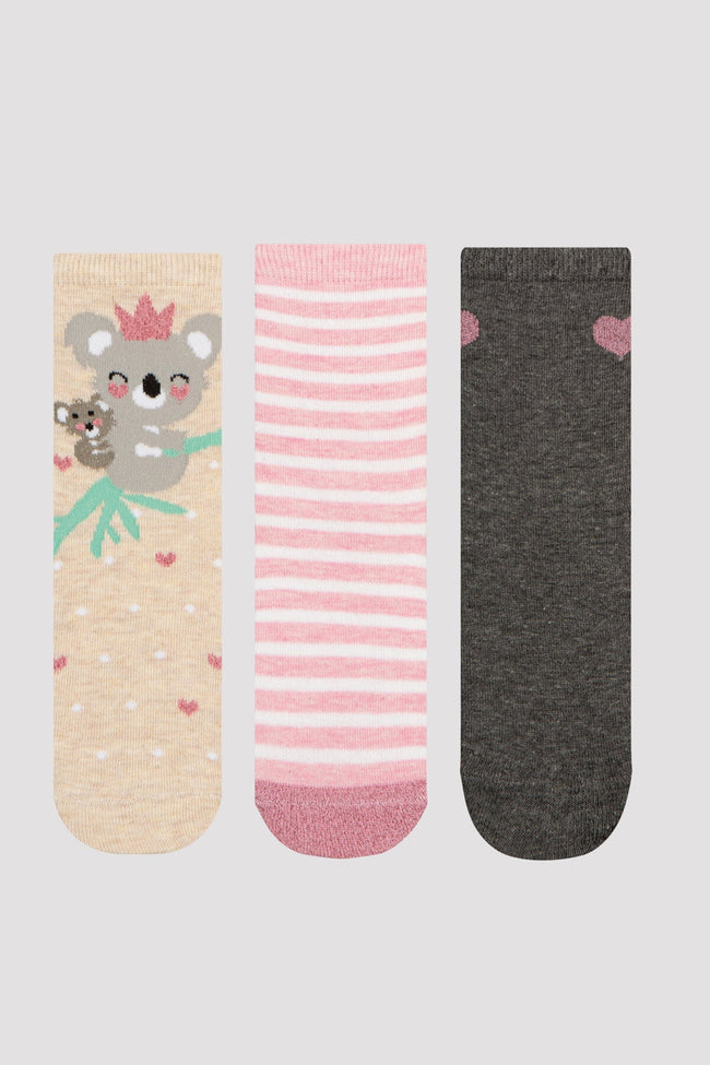 Lovely Koala 3In1 Socks Hover Image