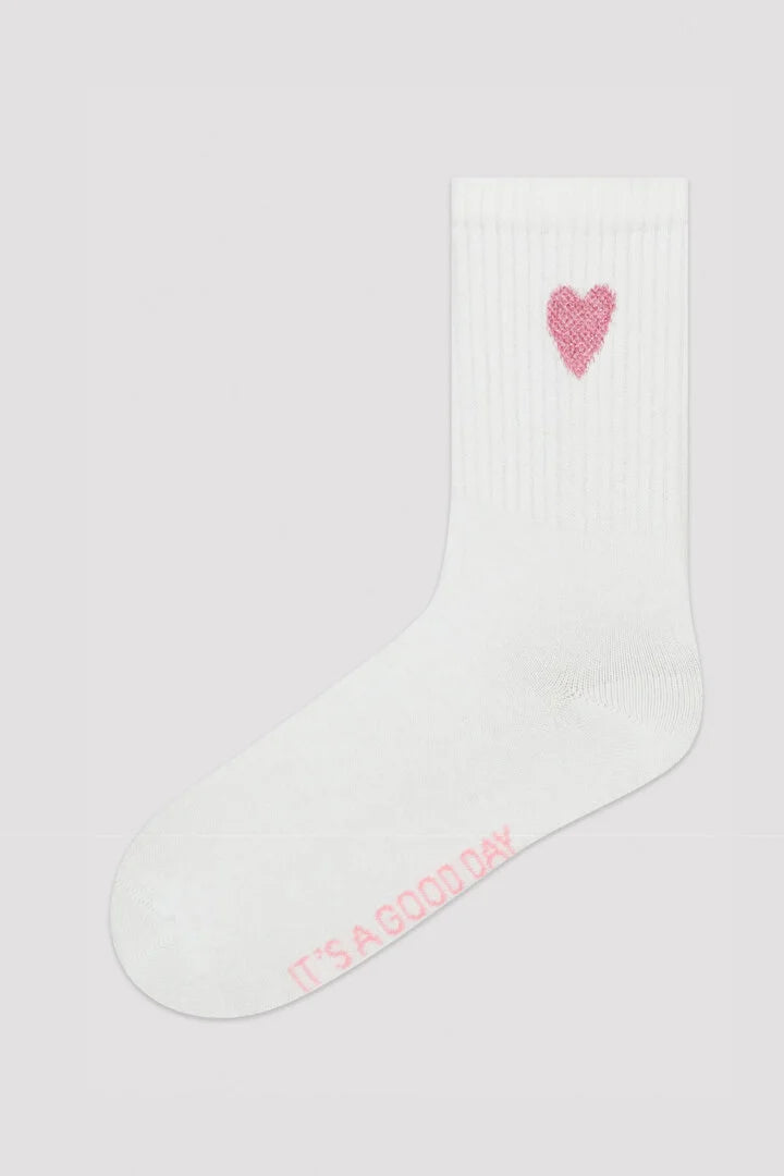 Girls Tiedye 2In1 Socks