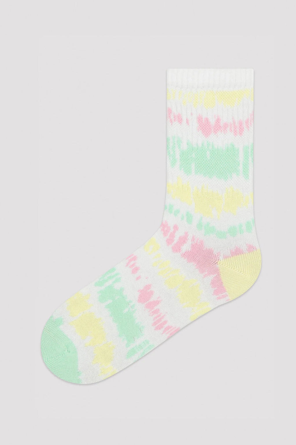 Girls Tiedye 2In1 Socks