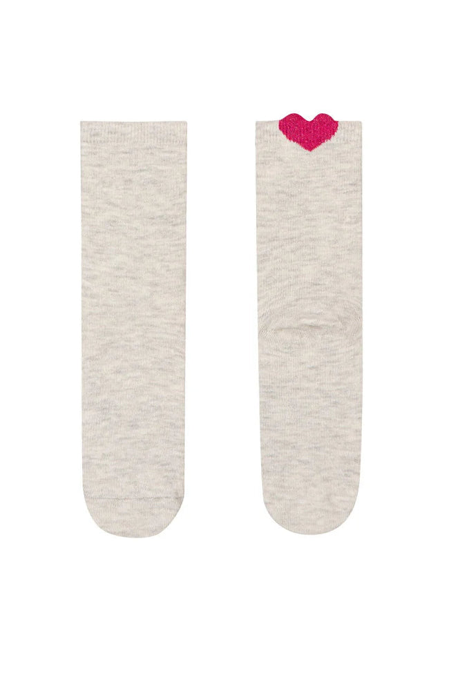 Girls Cutie Hearts 3In1 Socks Main Image