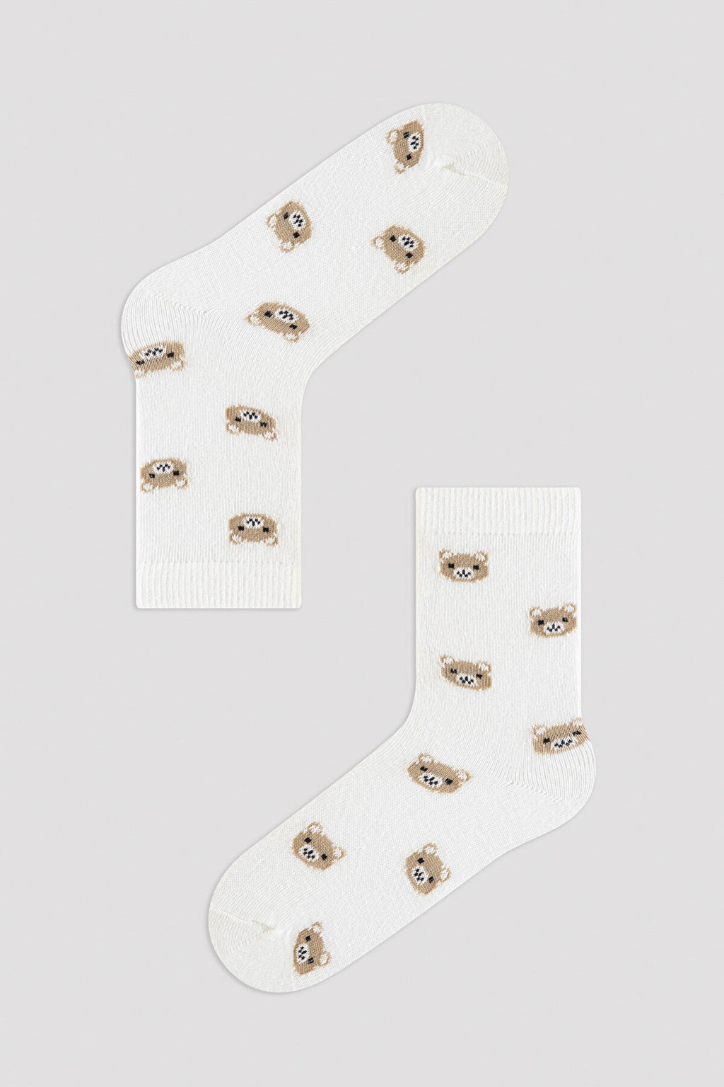 Multi Colour Girls G.Mini Bear 3In1 Soket Socks