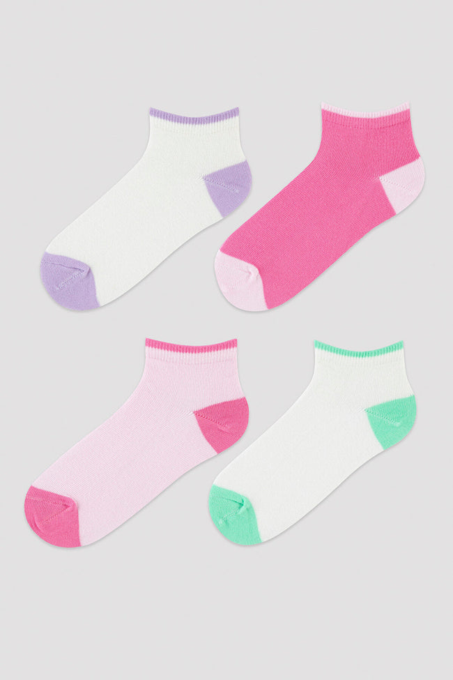Girls Pinky Active 4in1 Liner Socks Hover Image